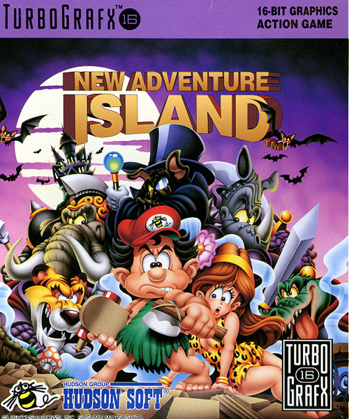 New Adventure Island (USA) Box Scan